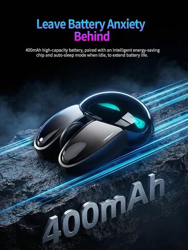 Wireless Gaming Mouse, RGB Light Eyes, Evil Bunny Design, 2.4G/BT in Kuwait