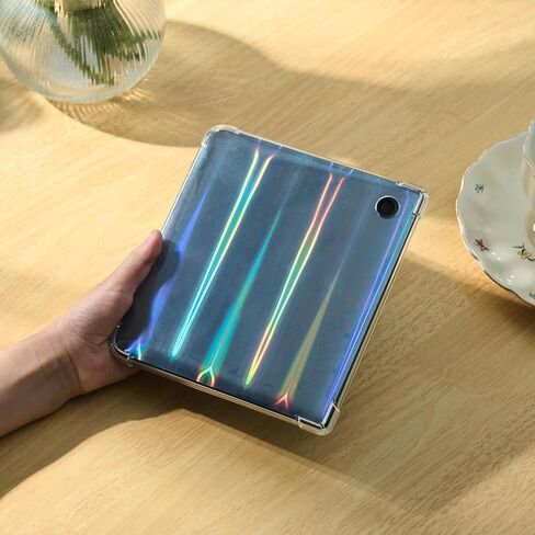 11PCS Inserts for E-Reader Clear Case, Compatible with Kobo Libra Colour, Holographic Decor Decoration Accessories (5pcs Glittery+ 6pcs Clear Inserts) in Kuwait