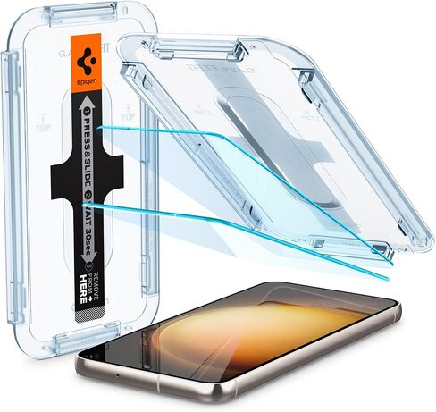 Spigen GlasTR EZ FIT Tempered Glass Screen Protector for Galaxy S23 in Kuwait