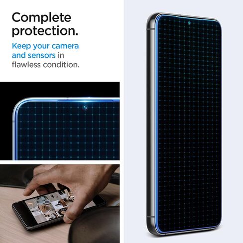 Spigen GlasTR EZ FIT Tempered Glass Screen Protector for Galaxy S23 in Kuwait