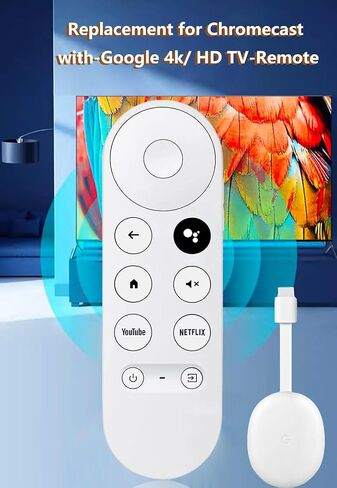 Upgrade Voice Remote for Google Chromecast 4k Snow TV, G9N9N Replacement Remote Control for Google TV, GA01920-US, GA01409-US, GA01923-US, GA01919-US in Kuwait