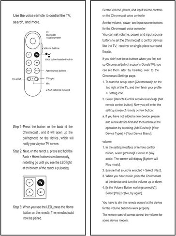 Upgrade Voice Remote for Google Chromecast 4k Snow TV, G9N9N Replacement Remote Control for Google TV, GA01920-US, GA01409-US, GA01923-US, GA01919-US in Kuwait