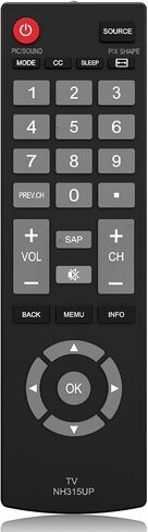 Replacement Sanyo TV Remote Control NH315UP/NH315UD for Sanyo LED LCD LCD HDTV Smart TV, No Setup Needed in Kuwait