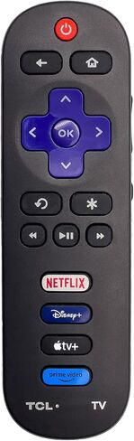 OEM Replacement Remote Control Compatible with All TCL Roku Smart TVs【Only Works with TCL Roku TV, Not for Roku Stick and Roku Box】 (Netflix/Disney Plus/Apple TV+ / Prime) in Saudi Arabia