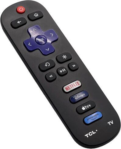 OEM Replacement Remote Control Compatible with All TCL Roku Smart TVs【Only Works with TCL Roku TV, Not for Roku Stick and Roku Box】 (Netflix/Disney Plus/Apple TV+ / Prime) in Saudi Arabia