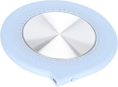 Multifunctional USB Coaster, Safe Heating, 55℃, Support with Power Bank for On the Go (Blue) in Kuwait