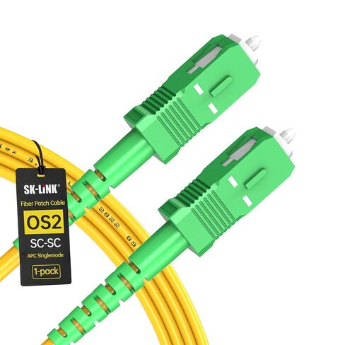 OS2 LSZH SC-SC APC Fiber Optic Patch Cord 2m/7ft in Kuwait