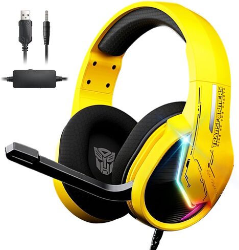 Transformers Wired Gaming Headset with Mic for PC PS4 PS5 Xbox One Switch in Saudi Arabia