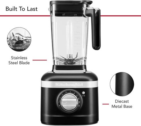 KitchenAid K400 Variable Speed Blender w/Tamper, KSB4028, Black Matte in Saudi Arabia