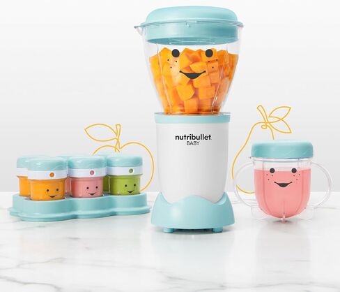 NutriBullet Baby Food Maker NBY-50100 Blue (Renewed) in Saudi Arabia