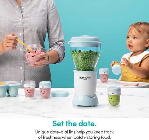 NutriBullet Baby Food Maker NBY-50100 Blue (Renewed) in Saudi Arabia