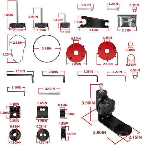 for Garmin Force Kraken Trolling Motors 010-12832-70 LiveScope Mounting Bracket Compatible with LVS32 LVS34 and LVS36 Transducers in Kuwait