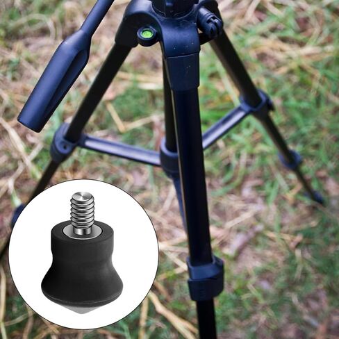 3Pcs 1 / 4inch Tripod Monopod Rubber Foot Spikes for Tripod Monopod Stainless Steel Spikes Tripod Feet Replacement Part Adjustable Table Levelers in Kuwait
