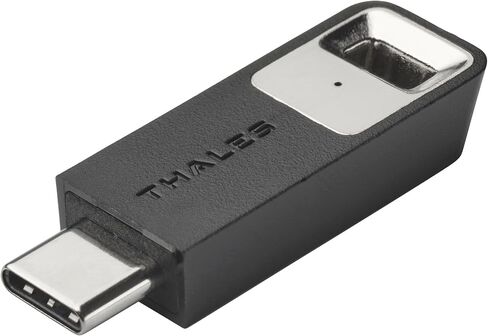 Thales - SafeNet eToken Fusion - Phishing-Resistant FIDO2 Certified Security Key for Digital certificates or FIDO2 authentication to Web apps and desktops - USB-C - Pack of 1 in Kuwait