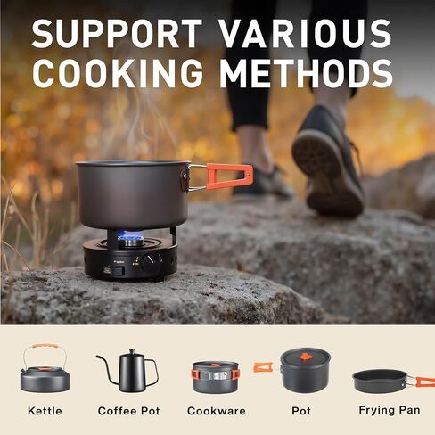 BLUEFIRE Butane Mini Burner Camping Stove for Tabletop Coffee Siphon Syphon/w Furnace Stand Espresso Maker Chafing Soup in Saudi Arabia