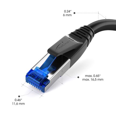 KabelDirekt – Cat 7 Network Cable – 2x2ft 10Gbps in Kuwait