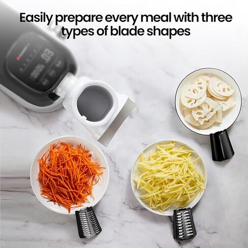 Hauswirt Slicer Shredder Attachment for M5 Stand Mixer, Salad Machine with Vegetable Slicer, Salad Maker, Food Slicers Cheese Grater Attachments, Dishwasher Safe, stainless steel in Saudi Arabia