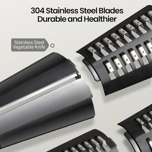 Hauswirt Slicer Shredder Attachment for M5 Stand Mixer, Salad Machine with Vegetable Slicer, Salad Maker, Food Slicers Cheese Grater Attachments, Dishwasher Safe, stainless steel in Saudi Arabia