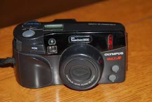 Olympus SuperZoom 3000 Film Camera with 38-110mm Zoom Lens in Kuwait