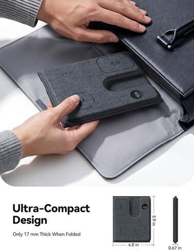 Lamicall 3 in 1 Charging Station for Apple - Foldable Travel Charger Stand in Kuwait