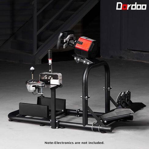 Dardoo Gaming Simulator Cockpit Adjustable Compatible with Logitech G27 G29 G920 G923, for Fanatec, for Thrustmaster T300RS T500R, Racing Simulator Cockpit without Wheel Pedal Shifter Seat in Kuwait