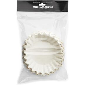Technivorm 85025 Moccamaster White Paper Filters, Flat Bottom, 100 Count in Kuwait