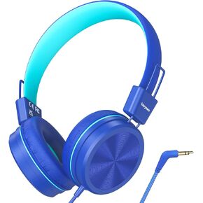 Cowyawn Kids Headphones for School, On Ear Wired Headphones for Boys Girls in Kuwait