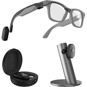 PRISMXR Carina C2 Battery Pack and Carina S1 Charging Stand for RayBan Meta Wayfarer Standard 50-22-150 in Kuwait