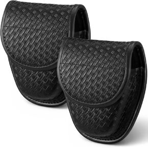2 Pcs Open Top Handcuff Case Pouch in Saudi Arabia