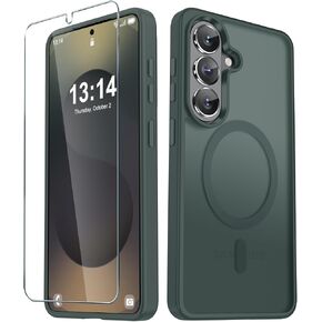 YENAPOON for Samsung Galaxy S26 Case, Matte Magnetic Phone Cover, Black in Kuwait