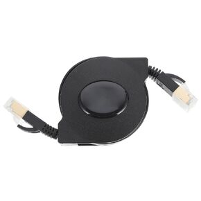 Cat 7 Copper Rj45 Network Cable with Gold Plated Contacts and Multiple Layers Protection, Telescopic Design for Desktop Computer and Laptop Networking in Kuwait