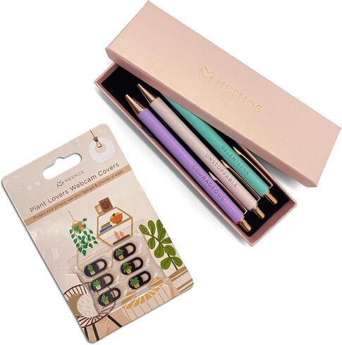 Cute Webcam Covers Bundled with Inspire Pen Set of 3 - Daily Office Essentials in Kuwait