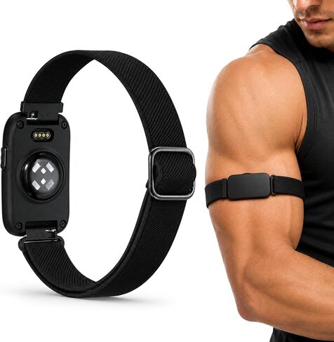 Stretch Nylon Upper Arm Band Compatible with Garmin CIRQA Smart Band in Saudi Arabia
