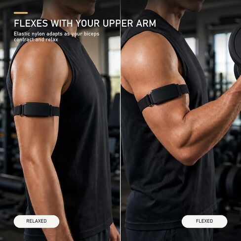 Stretch Nylon Upper Arm Band Compatible with Garmin CIRQA Smart Band in Saudi Arabia