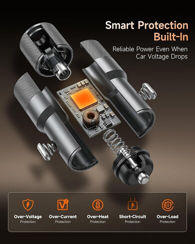 Starlink Mini Car Power Adapter, 12V-24V to 30V DC Step-Up Converter, 60W in Kuwait