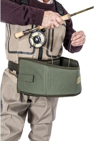 SNOWBEE Line Tray, Adjustable Waist Belt, Lightweight Stripping Basket for Fly Fishing, Reduces Line Tangling in Freshwater and Saltwater in Saudi Arabia