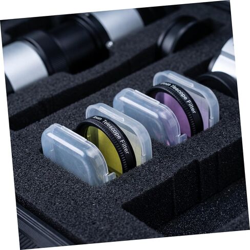 2pcs 2pcs 1.25" Telescope Eyepiece Filters Kit Yellow Purple in Kuwait