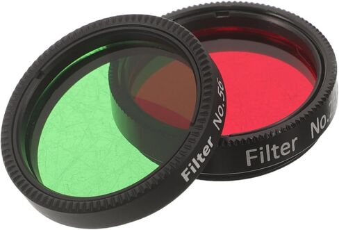 2pcs Inch Telescope Eyepiece Color Filter Kit Red Green in Kuwait