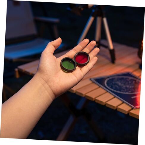 2pcs Inch Telescope Eyepiece Color Filter Kit Red Green in Kuwait