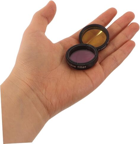 2pcs Inch Telescope Filter Set with Yellow Purple Colors in Kuwait