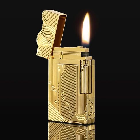 YUSUD One Piece Sanji Lighter - Vintage Trench Cool Lighters Fluid Refill, Antique Copper Lighter, Unique Table Lighter Gifts for Men Woman Dad (Fuel Not Included) in Kuwait