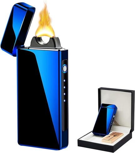 Electric Lighter Rechargeable Big Flame Plasma Lighter with LED Indicator in Kuwait