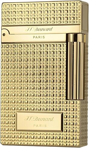 Classic Ligne 2 Style Brass Lighter – Iconic “Ping" Sound (Gold) in Saudi Arabia