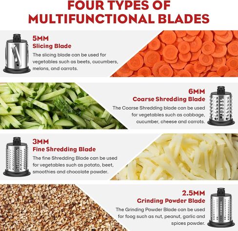 Slicer Shredder Attachment for Kitchenaid Stnad Mixer, Stainless Steel in Kuwait