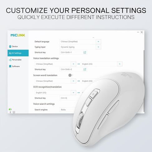 Redragon BM4195 AI Wireless Optical Computer Office Mouse 5 DPI Adjustable in Saudi Arabia