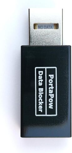 PortaPow 3rd Gen USB Data Blocker (Red 4 Pack) - Protect Against Juice Jacking in Kuwait