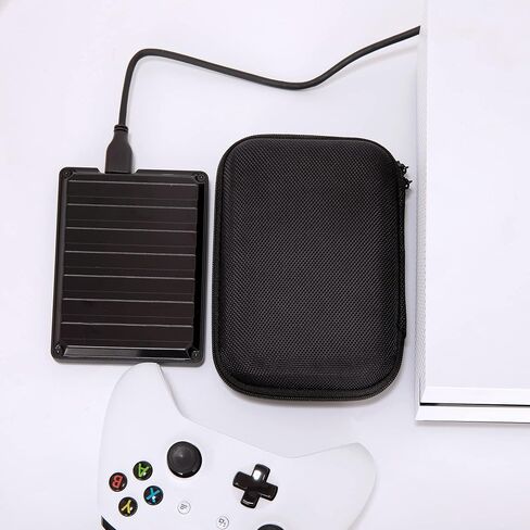 Ginsco Hard Shell Travel Case for Seagate Portable 1/2TB 5TB External Hard Drive,for UnionSine 500GB/1TB Ultra Slim Hard Drive,Universal HDD Case for WD 1/2TB My Passport/Toshiba Canvio in Kuwait
