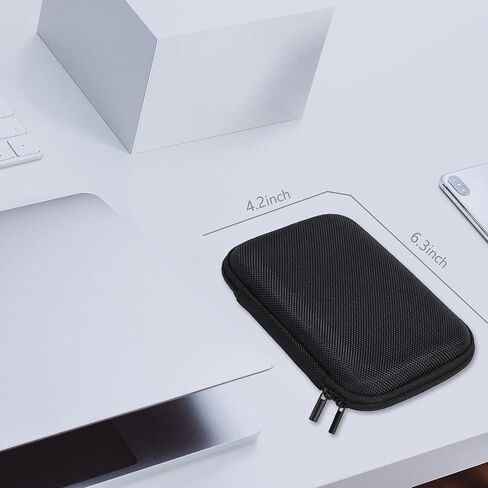 Ginsco Hard Shell Travel Case for Seagate Portable 1/2TB 5TB External Hard Drive,for UnionSine 500GB/1TB Ultra Slim Hard Drive,Universal HDD Case for WD 1/2TB My Passport/Toshiba Canvio in Kuwait
