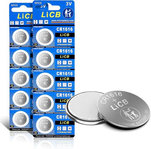LiCB 10 Pack CR1616 3V Lithium Battery CR 1616 in Kuwait
