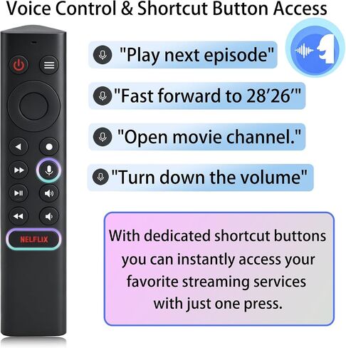 P3700 Shield Voice Remote Control New Replacement Compatible with NVIDIA Shield TV and NVIDIA Shield TV Pro Streaming Media Player 2015/2017/2019 All Models in Kuwait